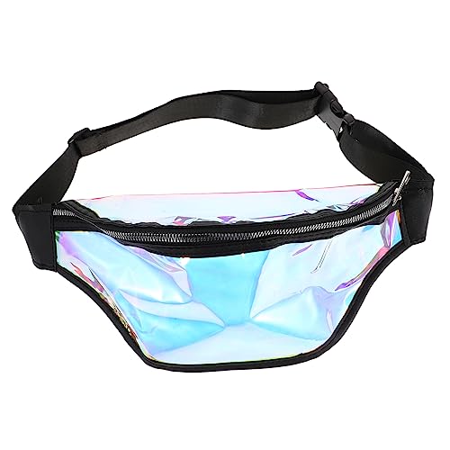 Parliky Frauen Fanny Pack Aus Wasserdichtem Pu-Material Verstellbare Vielseitig Tragbar Für Outdoor-Reisen Sport Und Freizeit Kreative Umhängetasche von Parliky