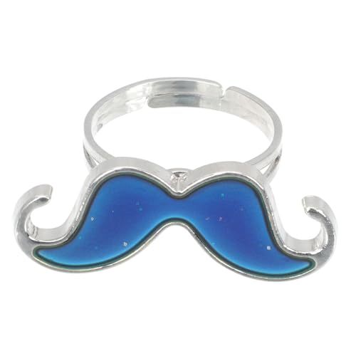 Parliky Verstellbarer aus Robustem Zinklegierungs material Farbwechselnder Fingerschmuck für Mädchen Modische Party giveaways mit Einzigartigem Design von Parliky