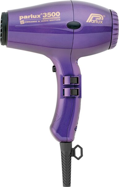 Parlux 3500 Supercompact Ceramic + Ionic 2000 Watt, Lila von Parlux