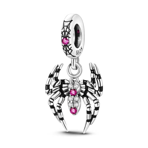 Parmuz 925 Sterling Silber Charm für Armband Halskette baumeln Liebe Mama Ozean Reise Schmetterling Party Geburtstag Charm Perlen Anhänger DIY Schmuck Geschenk für Frauen von Parmuz