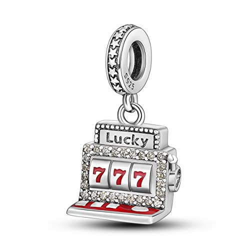 Parmuz 925 Sterling Silber Charm für Armband Halskette für Frauen baumeln Liebe Herz Kleeblatt Paar Reise Charm Perlen Anhänger DIY Schmuck Geschenk von Parmuz