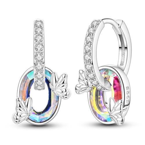 Parmuz 925 Sterling Silber Huggie Creolen Schmetterlingsstecker Dicke klobige Creolen für Frauen Kleine winzige Manschette Zirkonia Schlangenherzohrring Parmuz 925 Sterling Silber Huggie Creolen Schmetterlingsstecker Dicke klobige Creolen für Frauen Kleine winzige Manschette Zirkonia Schlangenherzohrring von Parmuz