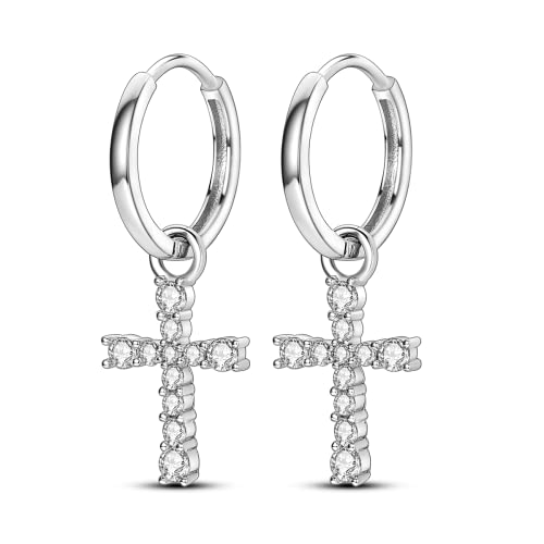Parmuz Drop/Dangle Ohrringe für Frauen 925 Sterling Silver ohrringe hängend modern boho Leichtes Statement Boho Evil Eye Star Moon Liebe Huggie Ohrringe Schmuck Geschenk von Parmuz
