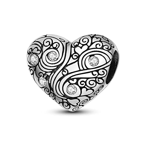 Parmuz Sterling Silber Charms für Armband Hund Katze Kaktus Tier Reisefreund 925 Silber Charms Bead Fit Schlangenkette Armbänder Halsketten Geschenk für Frau Hundeliebhaber von Parmuz