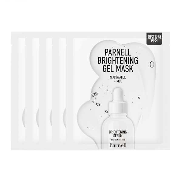 Parnell - Niacinamide + Rice Brightening Gel Mask - 35gx5ea von Parnell