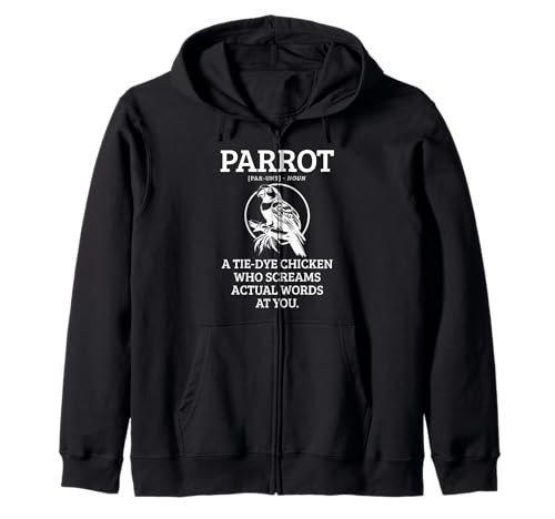 Papageienliebhaber, Ara, Papagei, Mama, Papagei, lustig Kapuzenjacke Papageienliebhaber, Ara, Papagei, Mama, Papagei, lustig Kapuzenjacke von Parrot Lover Apparel & Gifts