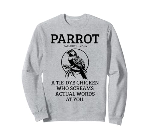 Papageienliebhaber, Ara, Papagei, Mama, Papagei, lustig Sweatshirt von Parrot Lover Apparel & Gifts