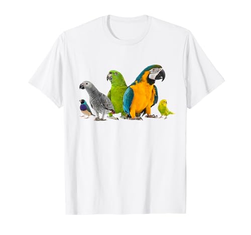 Funny Parrot Damen Shirt Papagei Liebhaber fr Kinder und Mdchen T-Shirt von Funny parrot birds animals costume girls mens