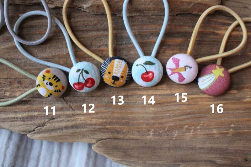 Haargummi Haargummis Gummiband Zopfhalter Haarhalter Kinder Junge Mädchen Geburtstag Taufe Einschulung von ParsUniqueELD