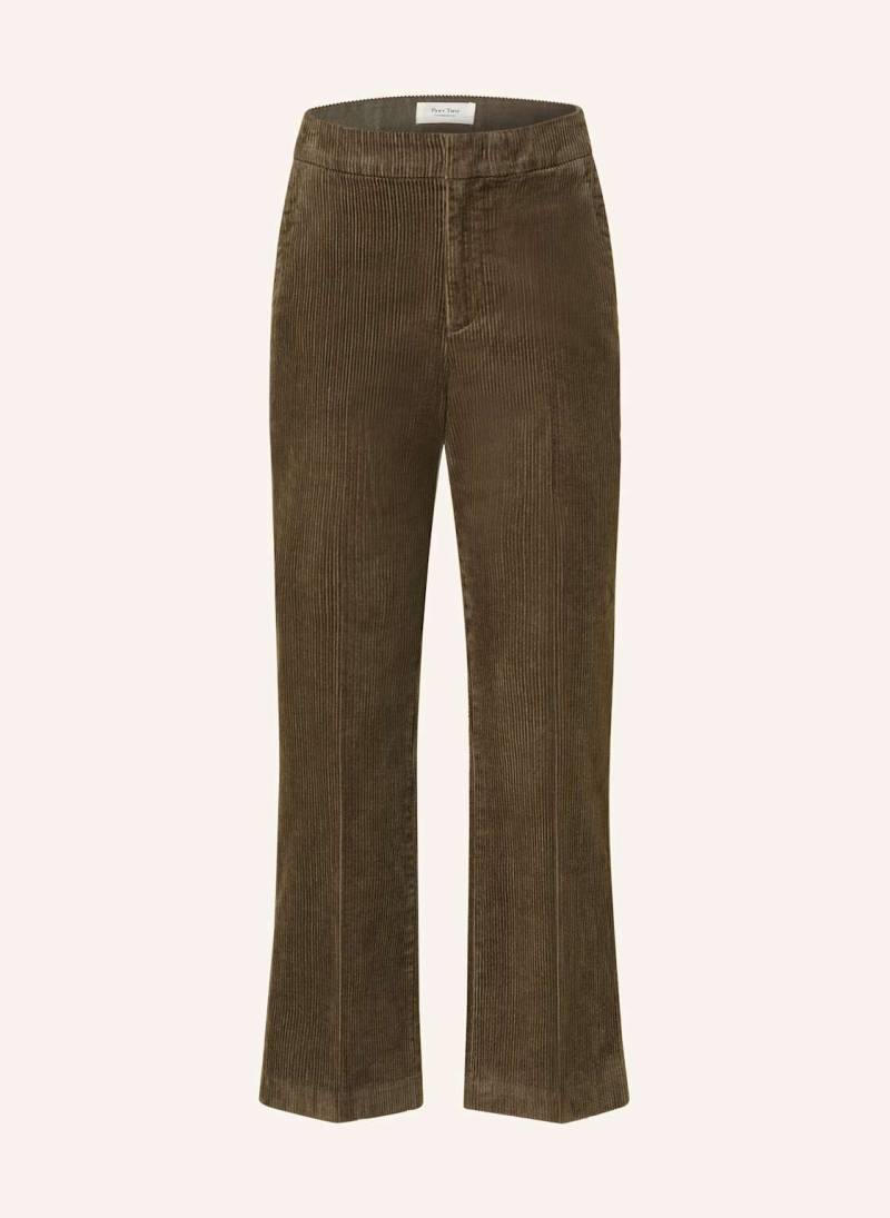 Part Two 7/8-Hose Mishaspw Aus Cord gruen von Part Two