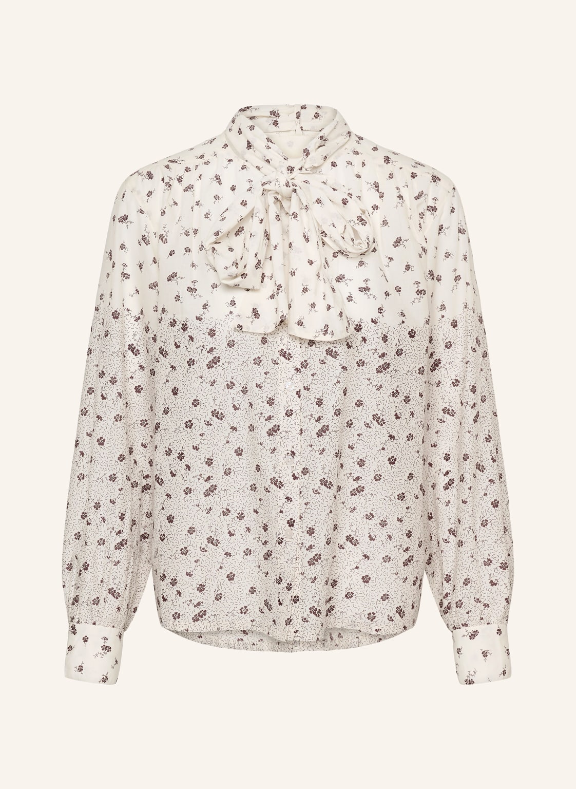 Part Two Bluse Janinapw Mit Abnehmbarer Schluppe weiss von Part Two