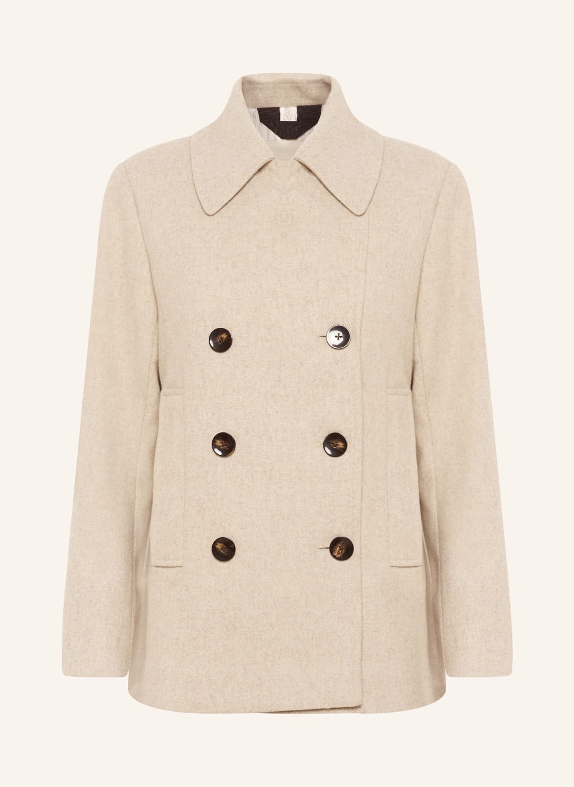 Part Two Cabanjacke Satinapw beige von Part Two