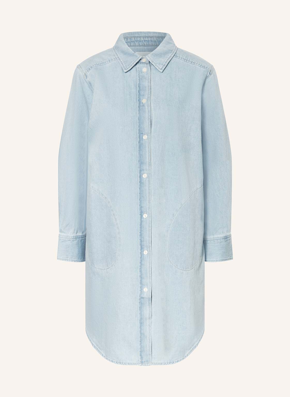 Part Two Hemdblusenkleid Nuria blau von Part Two