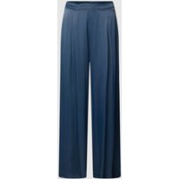 Part Two Hose aus Viskose mit Eingrifftaschen in Marine, Größe 38 von Part Two