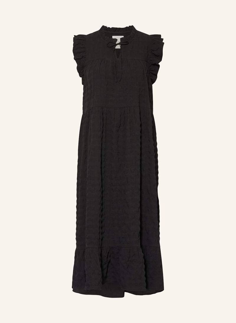 Part Two Kleid Gimalinapw Mit Rüschen schwarz von Part Two