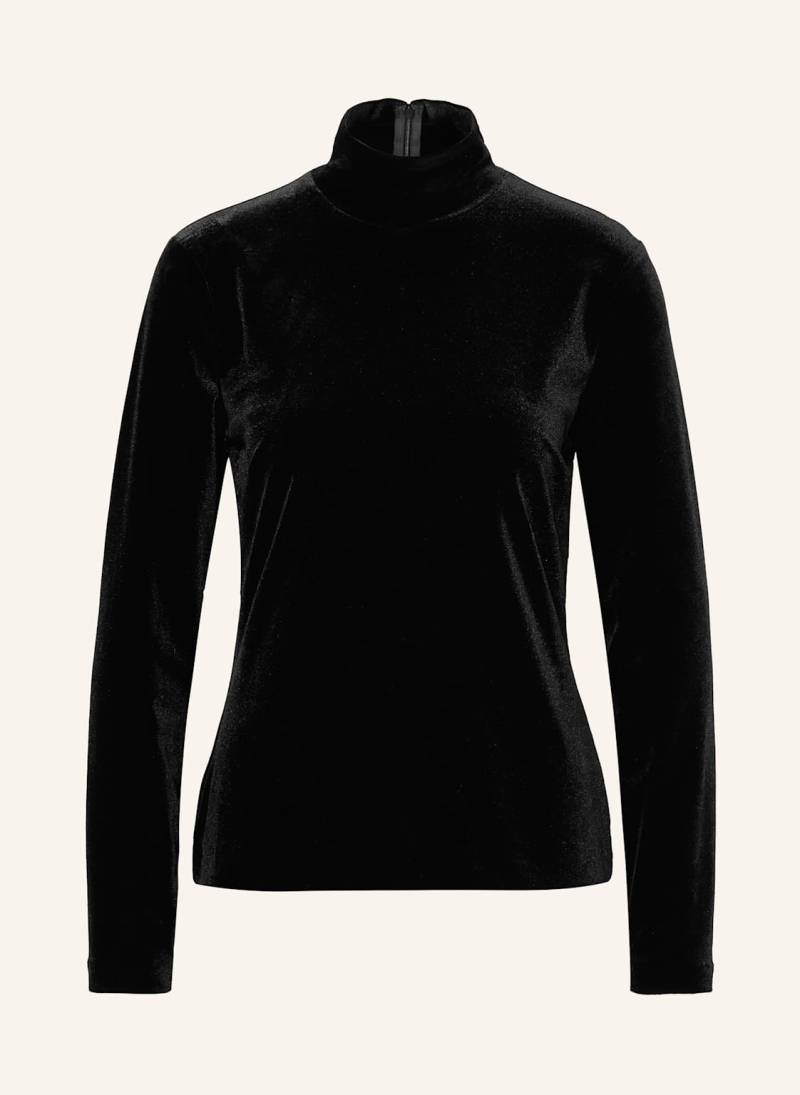 Part Two Longsleeve Aus Samt schwarz von Part Two