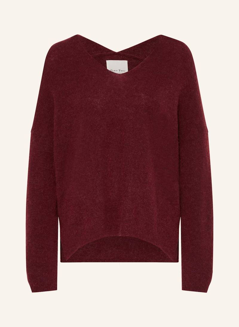 Part Two Pullover Titina rot von Part Two