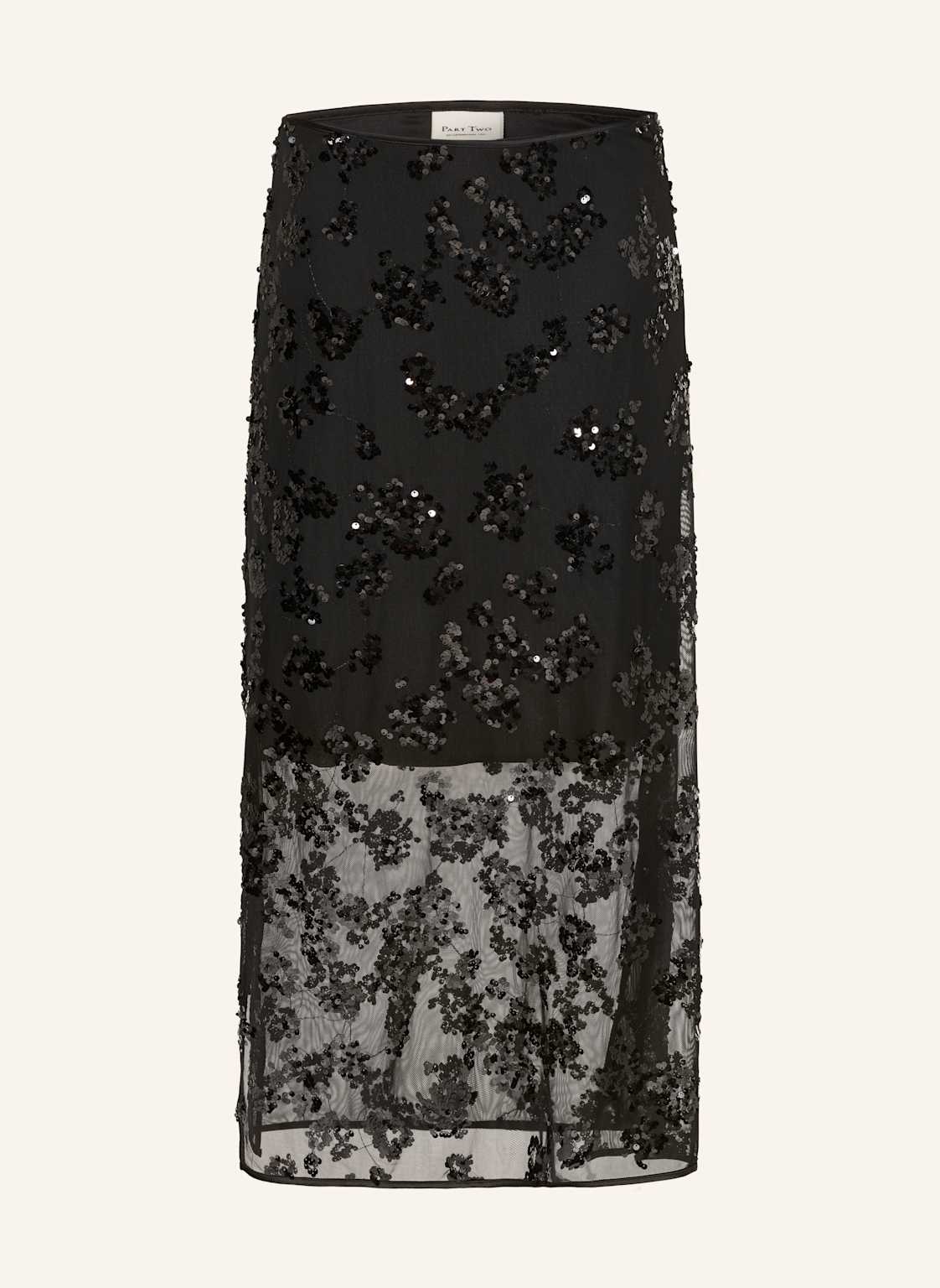 Part Two Rock Vivikapw Mit Pailletten schwarz von Part Two