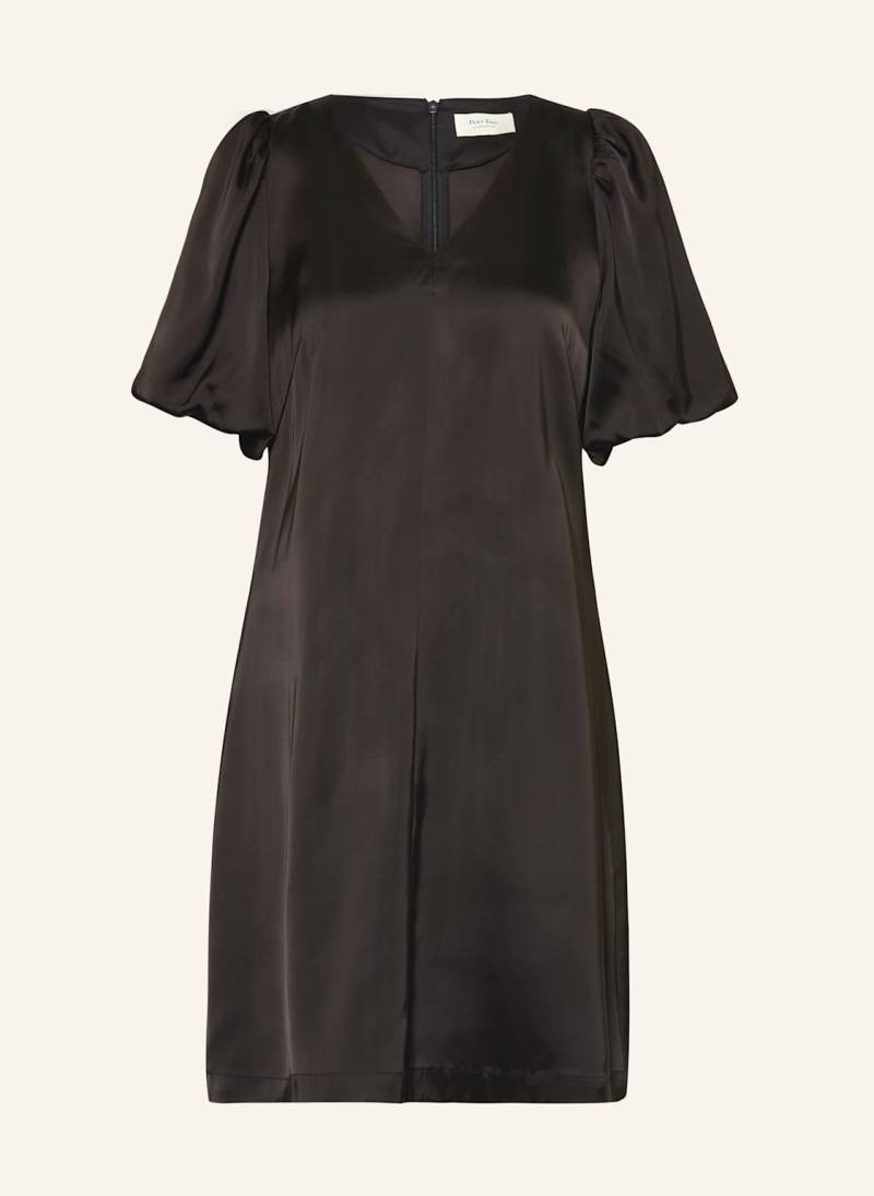 Part Two Satinkleid Ulvapw schwarz von Part Two