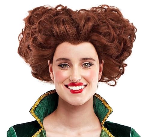 Rothaarige Hexenperücke von Partilandia