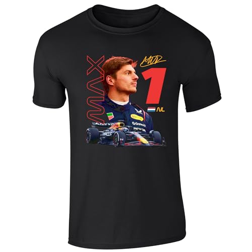 Partisan Max Erwachsene T-Shirt F1, Schwarz , L Partisan Max Erwachsene T-Shirt F1, Schwarz , L von Partisan