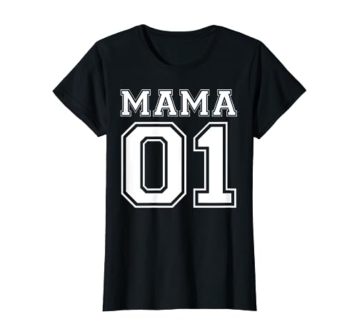 Mama 01 Mutter Tochter Sohn Partnerlook Geschenk T-Shirt von Partnerlook Familie Vater Mutter Geschenke