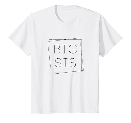Kinder BIG SIS Große Schwester Shirt Familien Outfit Partnerlook T-Shirt von Partnerlook Mama Papa Tochter Sohn 24