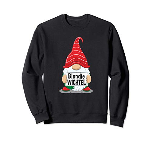 Blondie Wichtel Partnerlook Mädchen Frauen Weihnachten Sweatshirt Blondie Wichtel Partnerlook Mädchen Frauen Weihnachten Sweatshirt von Partnerlook Weihnachten Familien Outfits Geschenke
