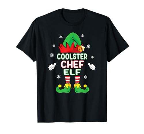 Chef Elf Partnerlook Familien Outfit Männer Weihnachten T-Shirt Chef Elf Partnerlook Familien Outfit Männer Weihnachten T-Shirt von Partnerlook Weihnachten Familien Outfits Herren