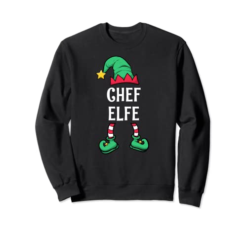 Chef Elfe Partnerlook Familien Outfit Frauen Weihnachten Sweatshirt Chef Elfe Partnerlook Familien Outfit Frauen Weihnachten Sweatshirt von Partnerlook Weihnachten Familien Outfits by KaMi