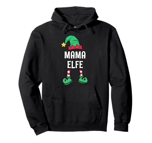 Mama Elfe Partnerlook Familien Outfit Frauen Weihnachten Pullover Hoodie Mama Elfe Partnerlook Familien Outfit Frauen Weihnachten Pullover Hoodie von Partnerlook Weihnachten Familien Outfits by KaMi