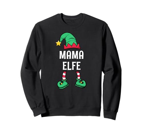 Mama Elfe Partnerlook Familien Outfit Frauen Weihnachten Sweatshirt Mama Elfe Partnerlook Familien Outfit Frauen Weihnachten Sweatshirt von Partnerlook Weihnachten Familien Outfits by KaMi