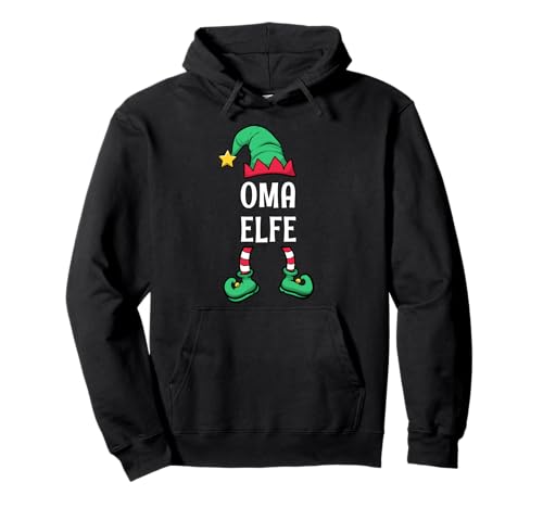 Oma Elfe Partnerlook Familien Outfit Frauen Weihnachten Pullover Hoodie Oma Elfe Partnerlook Familien Outfit Frauen Weihnachten Pullover Hoodie von Partnerlook Weihnachten Familien Outfits by KaMi