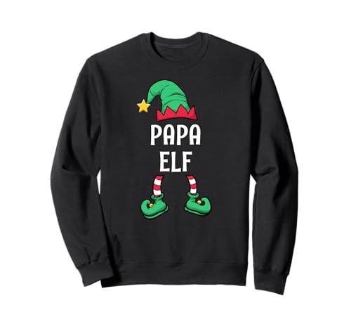 Papa Elf Partnerlook Familien Outfit Männer Weihnachten Sweatshirt Papa Elf Partnerlook Familien Outfit Männer Weihnachten Sweatshirt von Partnerlook Weihnachten Familien Outfits by KaMi