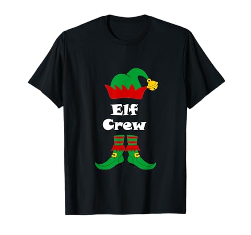 Elf Crew - Weihnachten Familien Outfit Frauen Männer Kinder T-Shirt Elf Crew - Weihnachten Familien Outfit Frauen Männer Kinder T-Shirt von Partnerlook Weihnachten Geschenk Elfe Crew Freunde