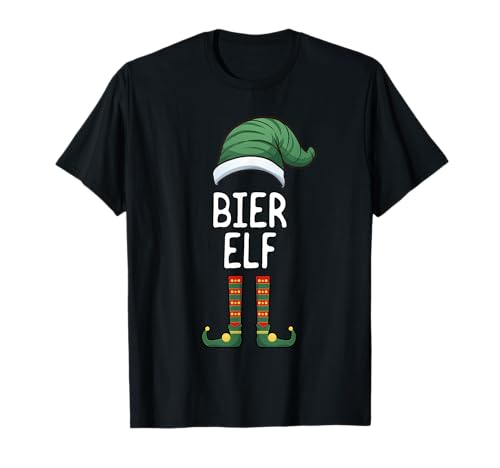Bier Elf Herren Weihnachten Partnerlook Familie Outfit Paare T-Shirt Bier Elf Herren Weihnachten Partnerlook Familie Outfit Paare T-Shirt von Partnerlook Weihnachten Outfit Familie & Paare Co.