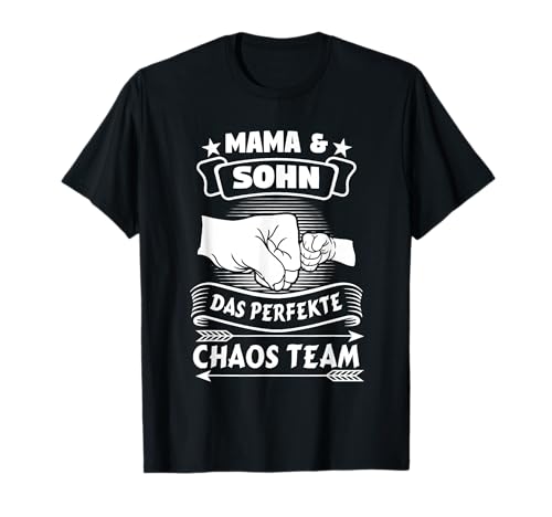 Mama Sohn Werdende Mutter 2021 Geschenk T-Shirt von Partnerlook & Famillie Geschenke