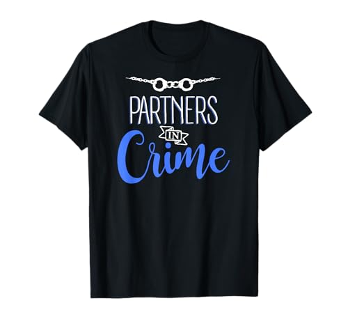 Partners Crime Tees Tees - BFF Graphics für Frauen - Partner In Crime! T-Shirt Schwarz, Small Partners Crime Tees Tees - BFF Graphics für Frauen - Partner In Crime! T-Shirt Schwarz, Small von Partners Crime Tees Tees