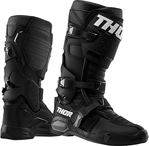 Parts Europe Thor MX Radial Motocross Cross Enduro Quad ATV Stiefel schwarz (schwarz, EU Schuhgrößensystem, Erwachsene, Herren, Numerisch, M, 44.5) von Parts Europe
