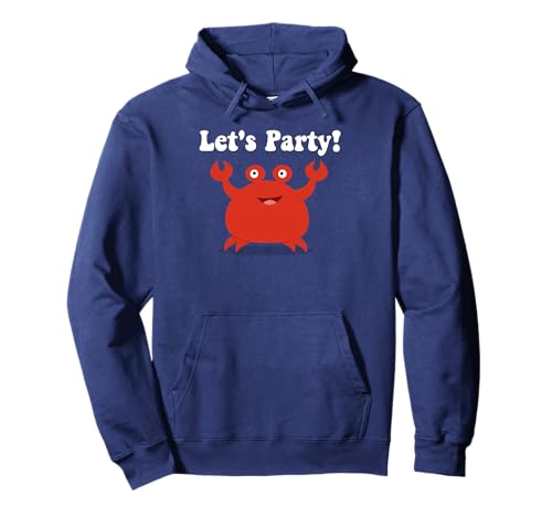 Let's Party Crab Lustiges Tier-T-Shirt für Kinder, Geburtstagsgeschenk Pullover Hoodie von Party Crab Birthday Gift T-Shirts