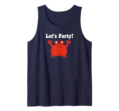 Let's Party Crab Lustiges Tier-T-Shirt für Kinder, Geburtstagsgeschenk Tank Top von Party Crab Birthday Gift T-Shirts