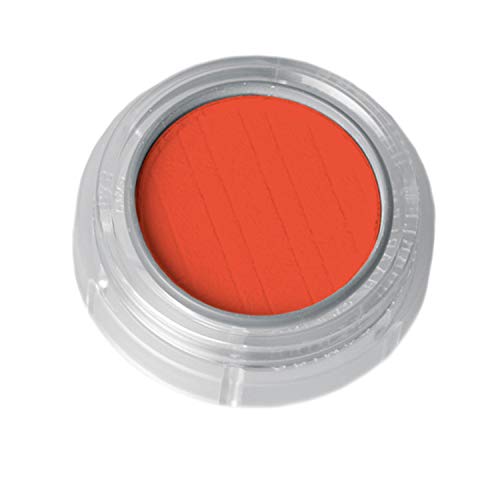 Lidschatten/Rouge, Döschen 2g, Farbe 554 Orangerot2, Profi-Make-Up, sehr intensive Farbkraft von PARTY DISCOUNT