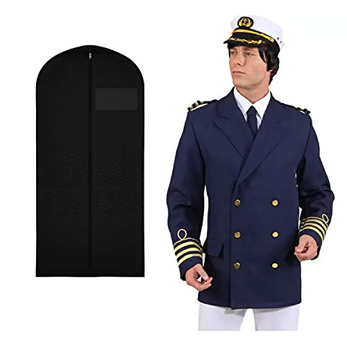 NEU Herren-Jacke Admiral, blau Gr. 58-60 inklusive praktischem Kleidersack von Party Discount
