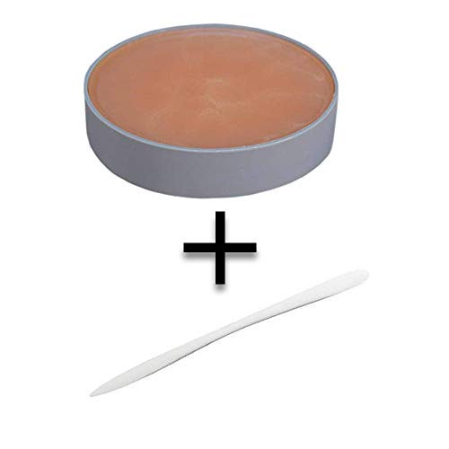 PARTY DISCOUNT Grimas Derma Wachs Modelliermasse 60 ml + Spatel von Party Discount