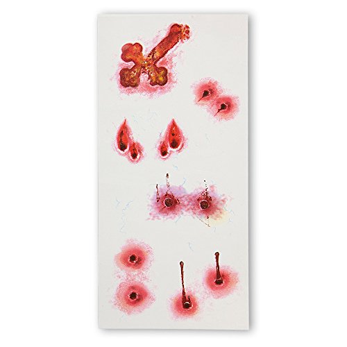 NEU Tattoo Vampirbiss, 6er Set von PARTY DISCOUNT