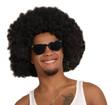 Perücke Jimi, Super Afro, schwarz, PREISHIT von Party Discount