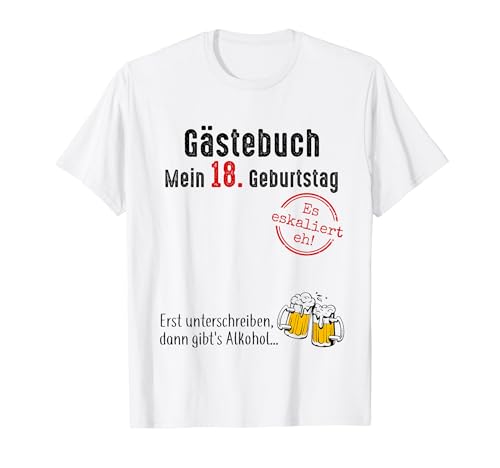 18. Geburtstag Junge Mädchen 18 Jahre 2006 Lustig Geschenk T-Shirt von Geburtstagsgeschenk Damen Herren 2006 Geschenkidee