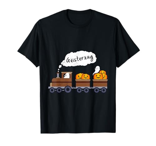 Halloween Kostüm GEISTERZUG Halloween Party Kinder T-Shirt von Party Halloween Geschenk Kinder Halloween T-Shirt