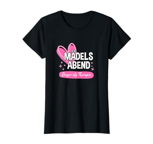 Party Mädels Mädelsabend Frauenpower Girlsnight - Lustiger Spruch Damen T-Shirt Schwarz S Party Mädels Mädelsabend Frauenpower Girlsnight - Lustiger Spruch Damen T-Shirt Schwarz S von Party Mädels Mädelsabend Frauenpower Girlsnight