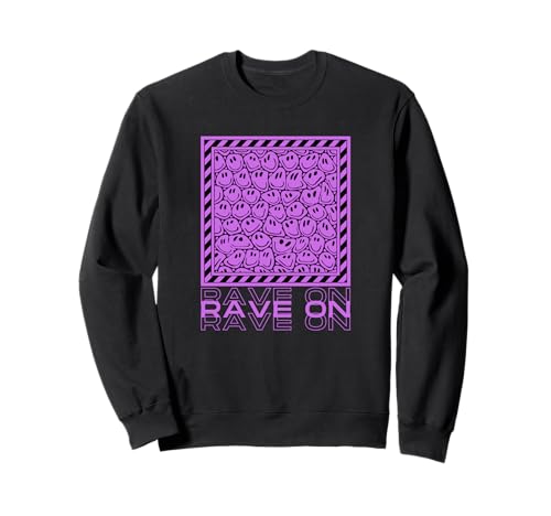 90er Jahre Rave Kleidung für Herren DJs und Festival Fans Sweatshirt von Party Rave Dj Men Uk 90s Summer